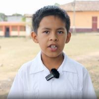 Fer, niño beneficiario de Honduras