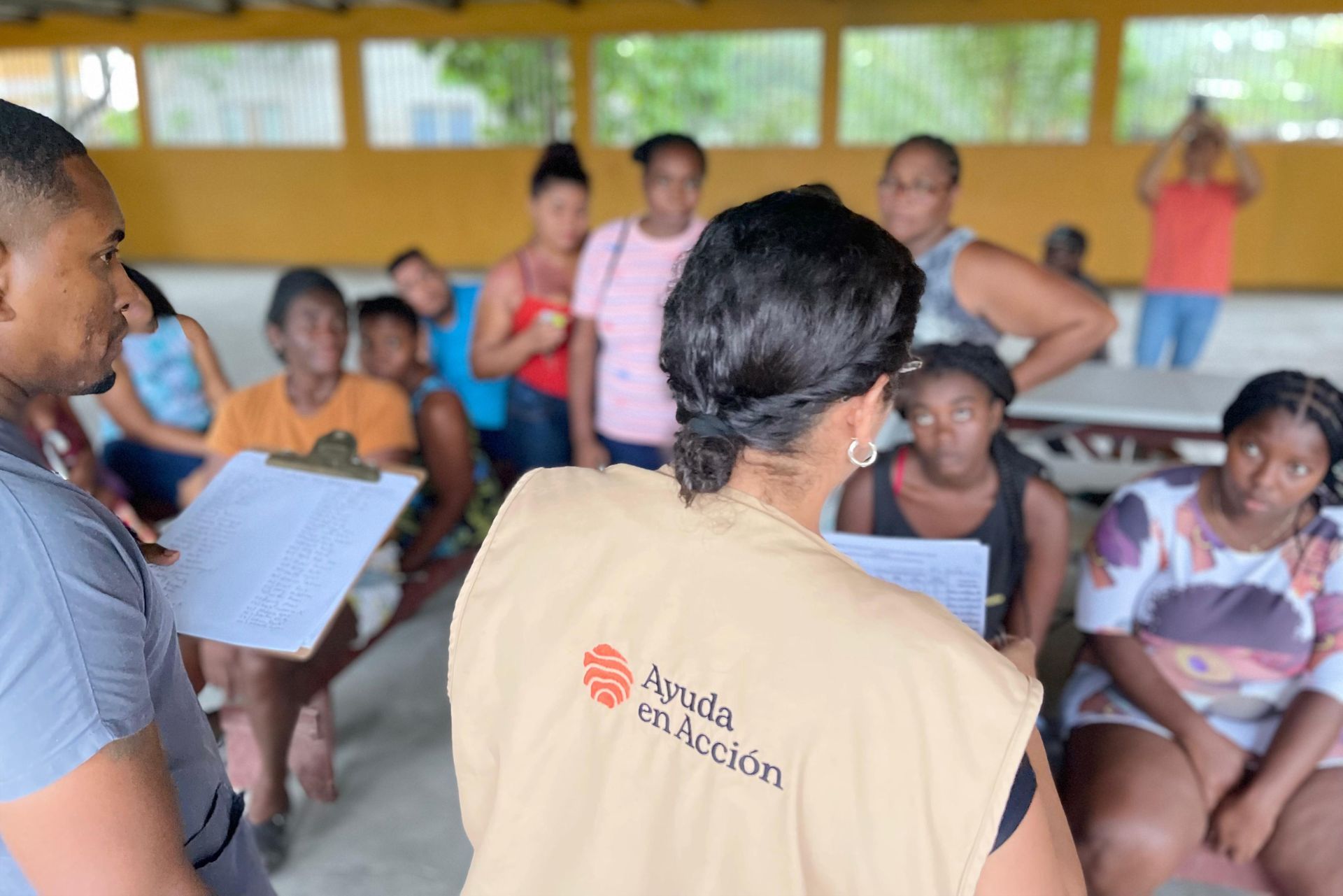 Reparto de la ayuda en Honduras