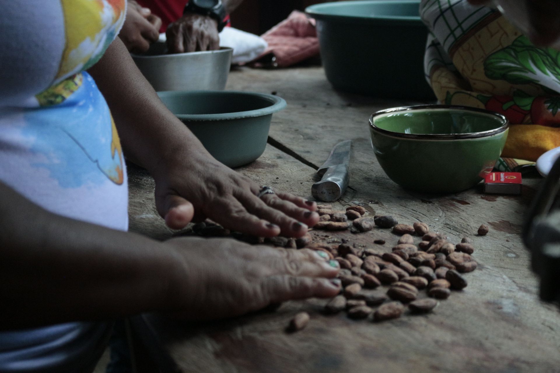 Mujeres cacaoteras en Honduras