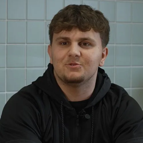 Víctor, joven afectado por la dana