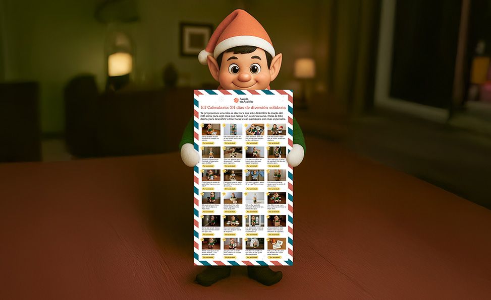 El Elfo Solidario trae... ¡un calendario lleno de valores!