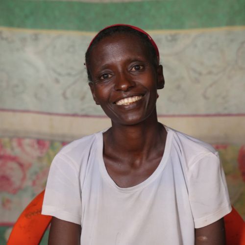 Adanech Doda, madre de niña apadrinada