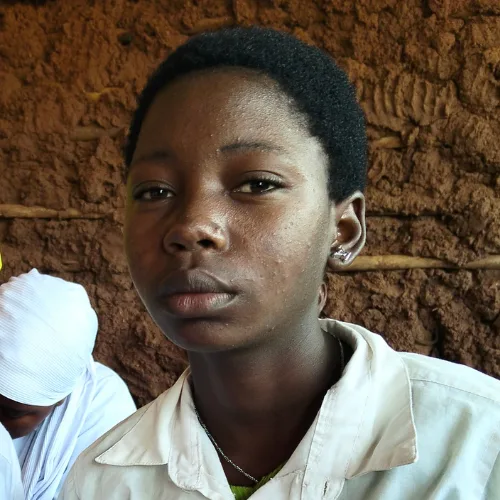 Victoria, niña de Mozambique