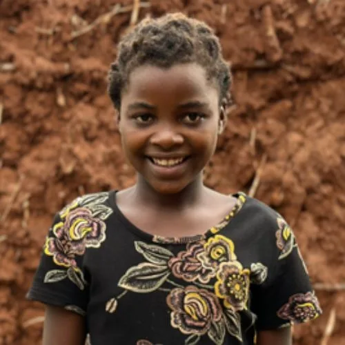 Niña de Mozambique.