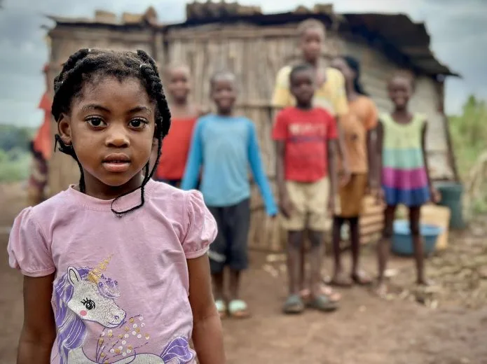 Niños apadrinados de Mozambique