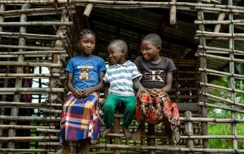 Niños y niñas de Mozambique